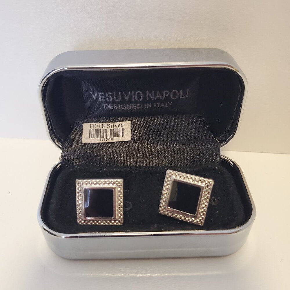 Vesuvio Napoli Cuff links